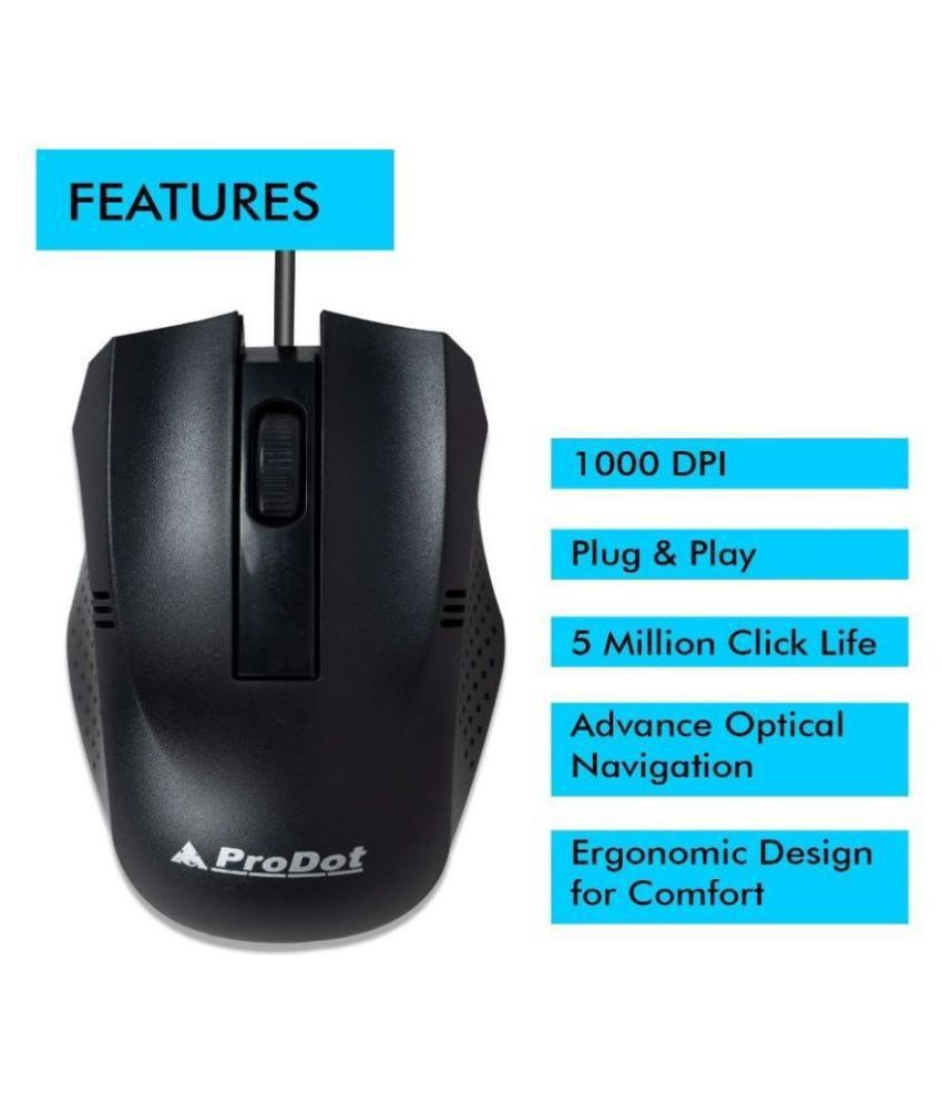 ProDot usb wired mouse