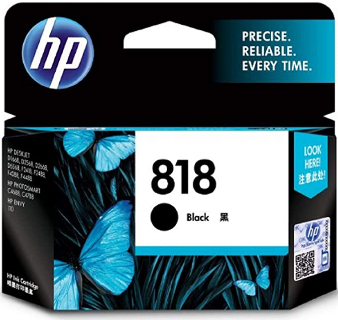 HP 818b simple black original INK cartridge advantage(CC636ZZ)