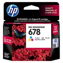 HP 678 Tri-Color Original Ink Advantage Cartridge (CZ108AA)