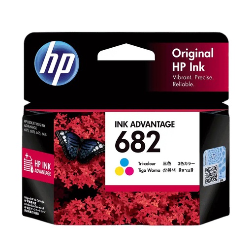 HP 682 Tri-Colour Original INK Cartridge Advantage(3YM76AA)